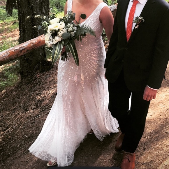 BHLDN Cibella gown size 10 - Picture 2 of 13